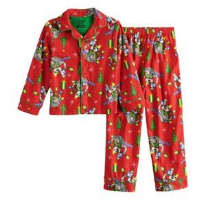 DISNEY Toy Story Buzz Lightyear Christmas Pajamas